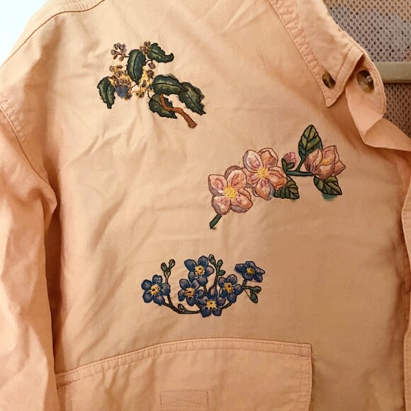 Redington Embroidered Button Down Long Sleeve Women Fishing UPF 30 Shirt Sz M - Picture 9 of 14